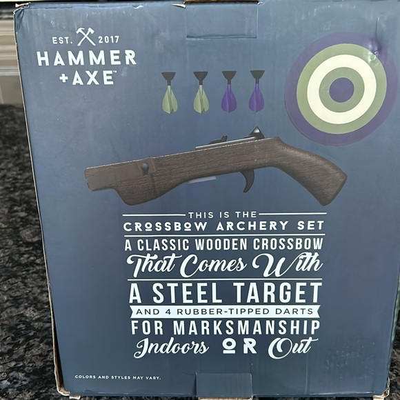 HAMMER AXE CROSS BOW ARCHERY SET NWT - Picture 2 of 3